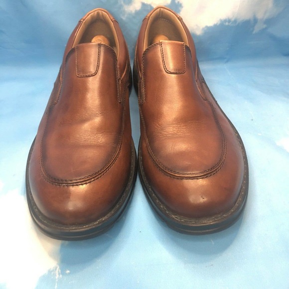 Dockers Mens Loafers Brown Slip On Comfort Apron - Picture 4 of 8